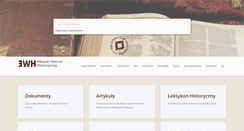 Desktop Screenshot of historia.bibliotekaelblaska.pl