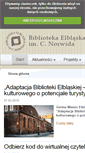 Mobile Screenshot of bibliotekaelblaska.pl